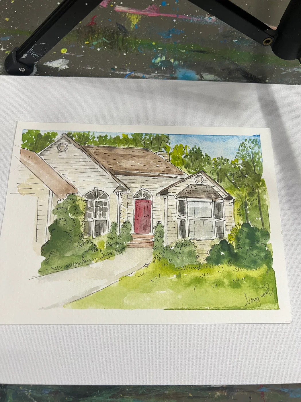 Home, in a few little lines